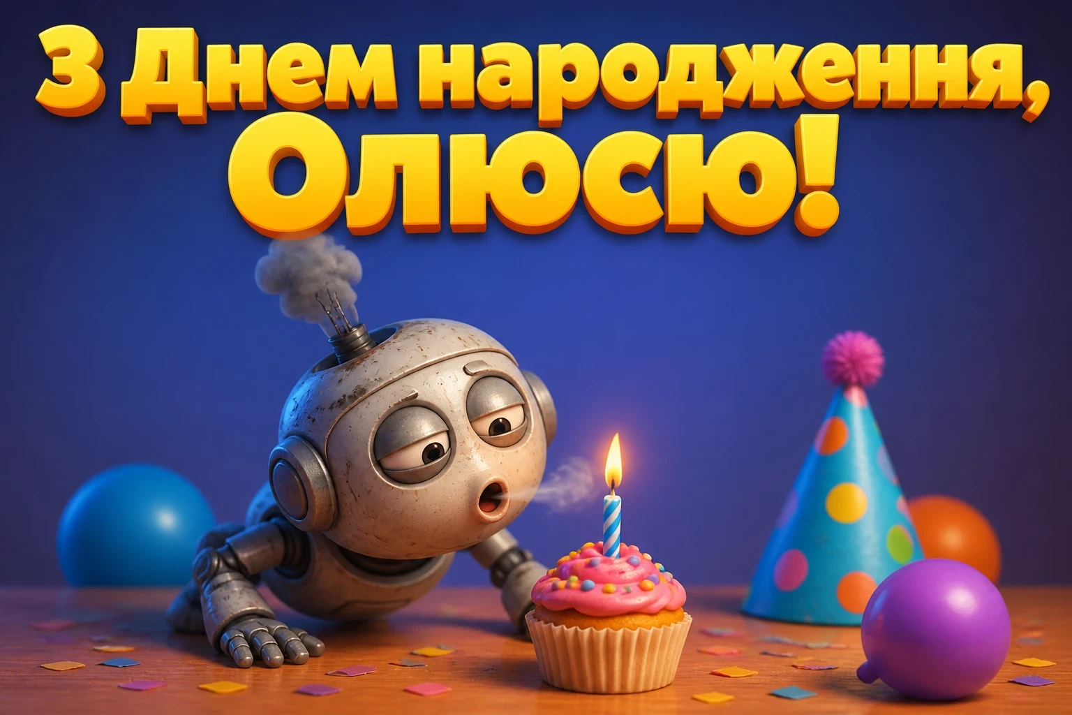 олюся з днем народження