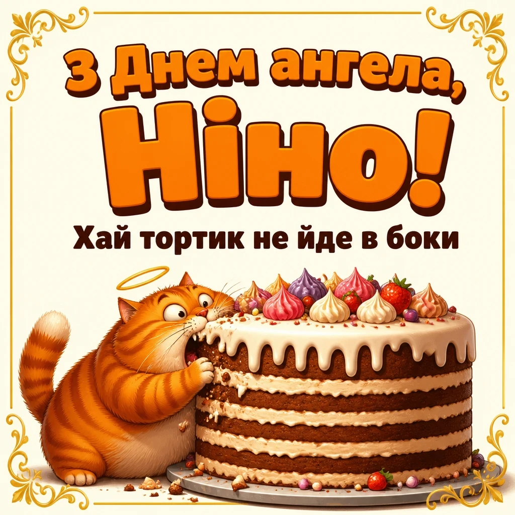 з днем ангела ніни картинки