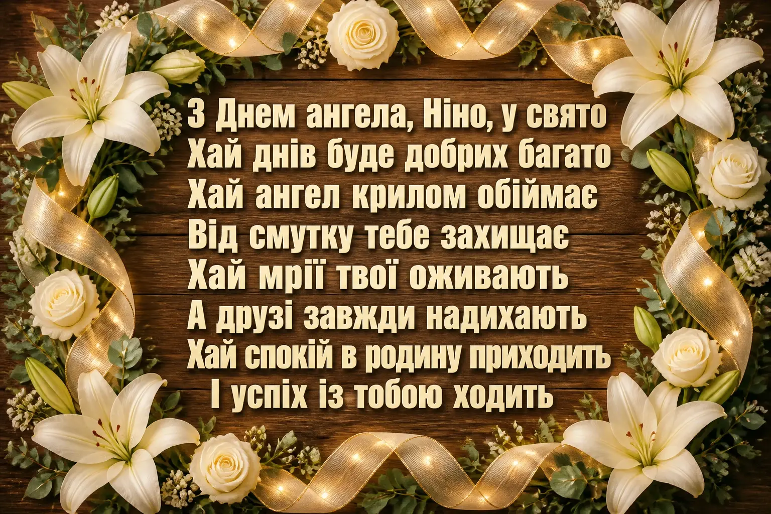 з днем ангела ніни картинки