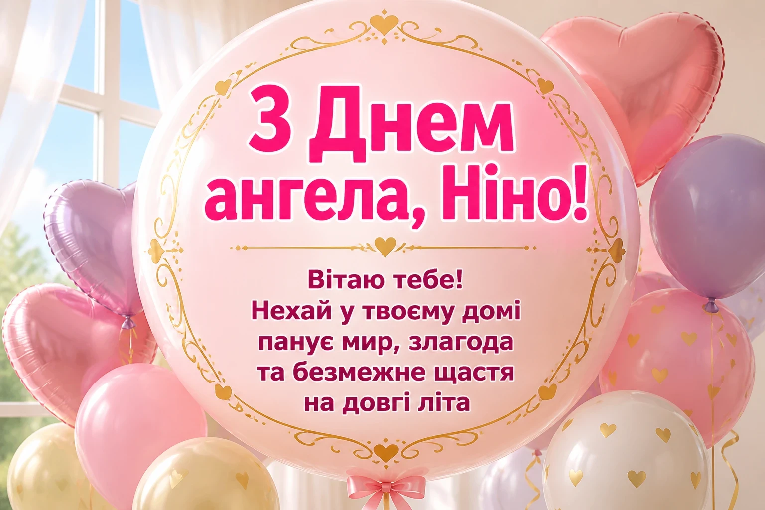 з днем ангела ніни картинки