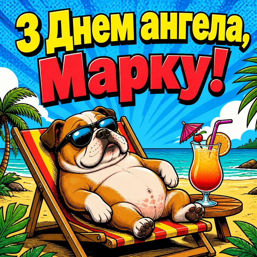 з днем ангела марка