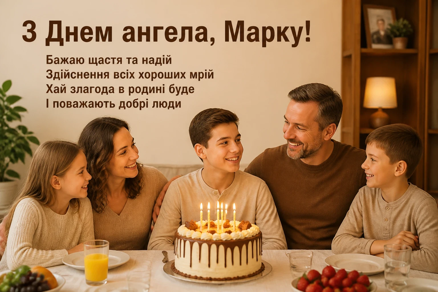з днем ангела марка