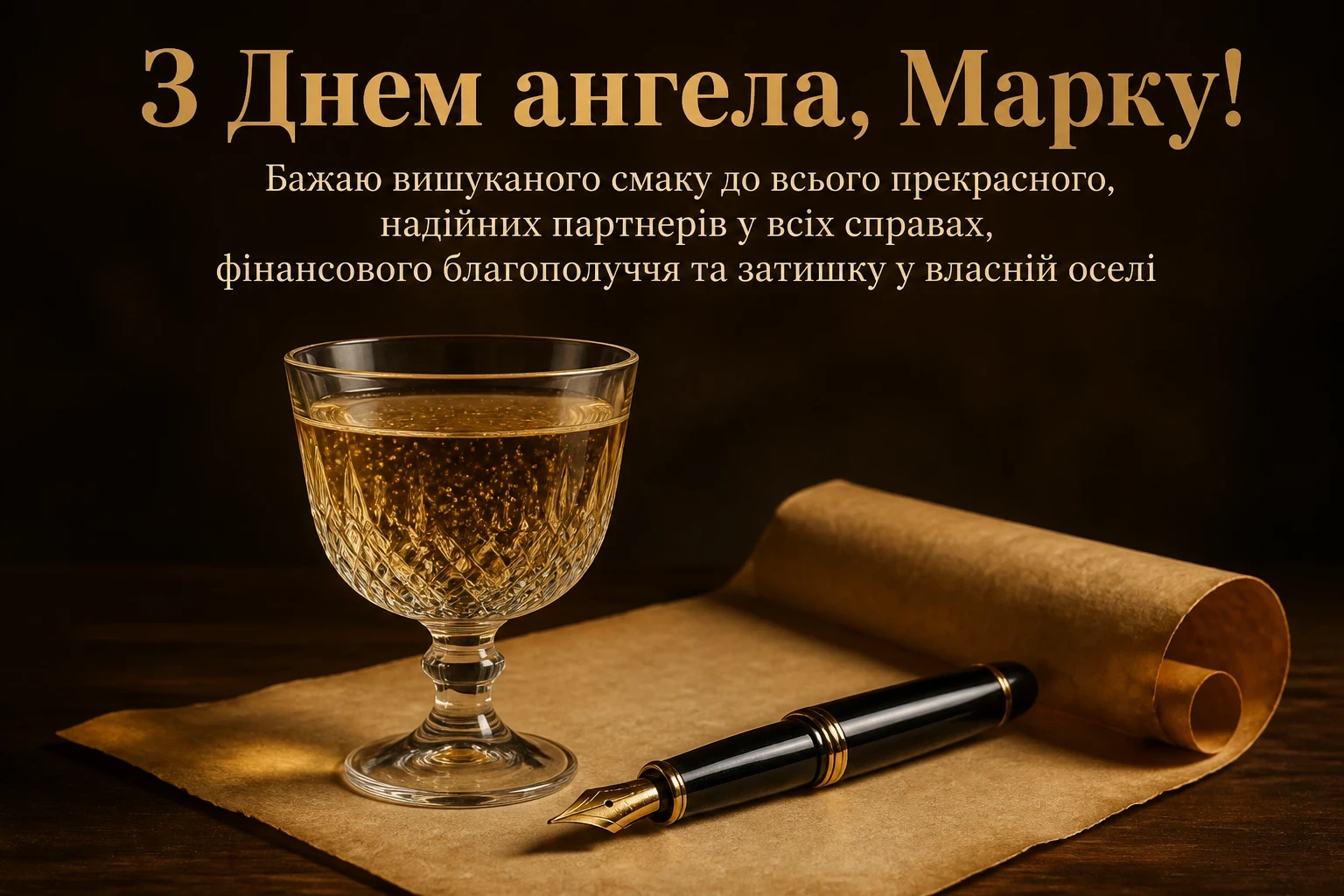 з днем ангела марка