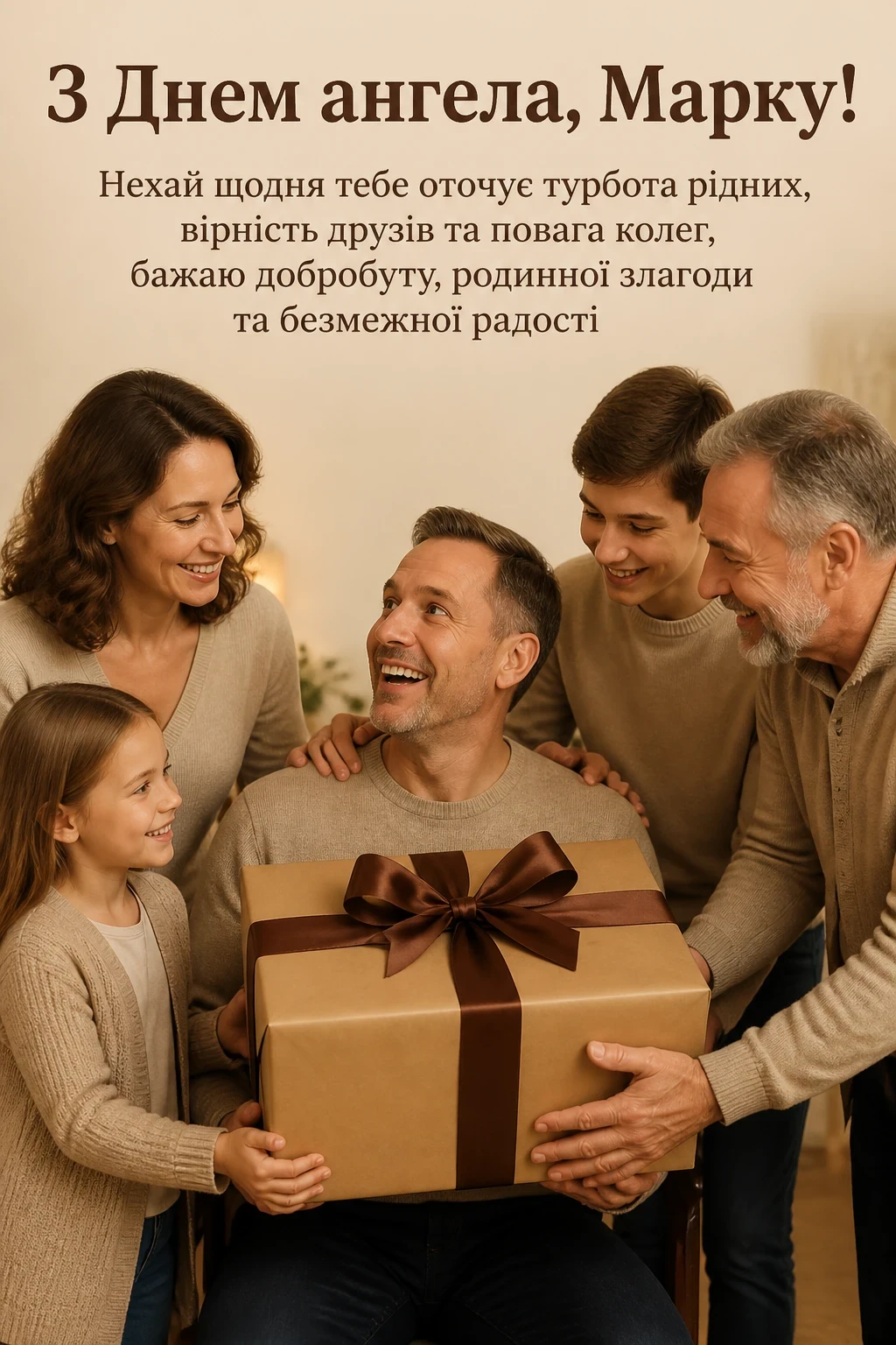з днем ангела марка