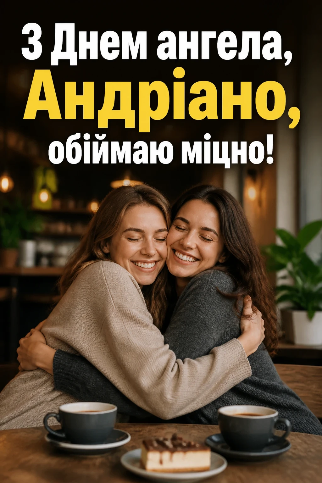 привітання з днем ангела андріани