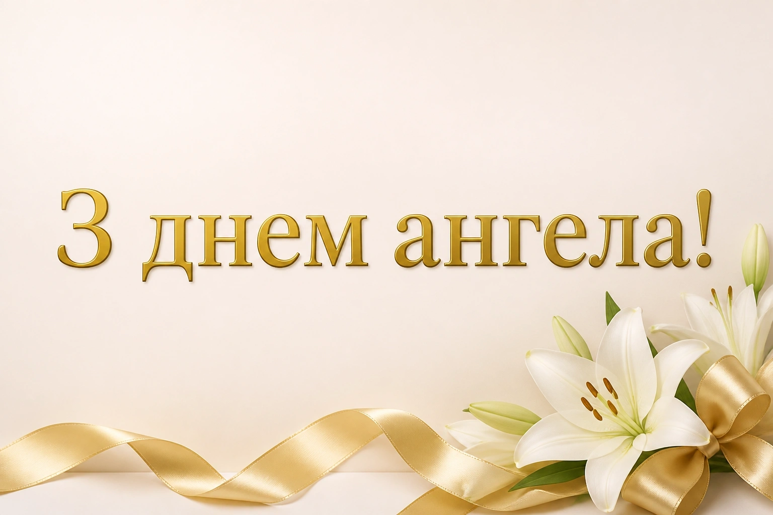 привітання з днем ангела люби