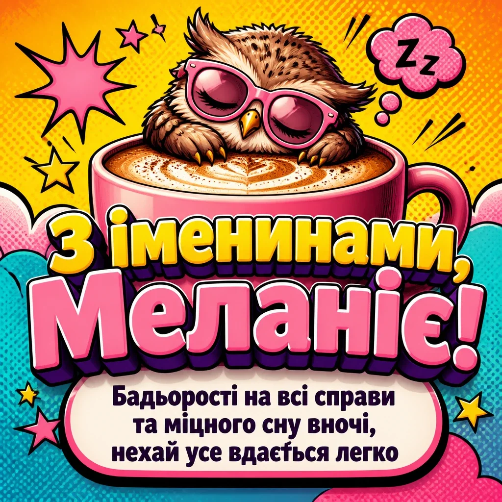 з днем ангела меланії