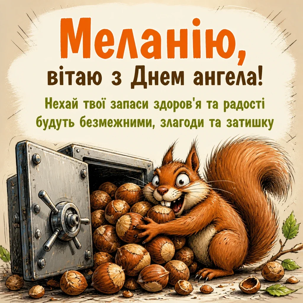 з днем ангела меланії