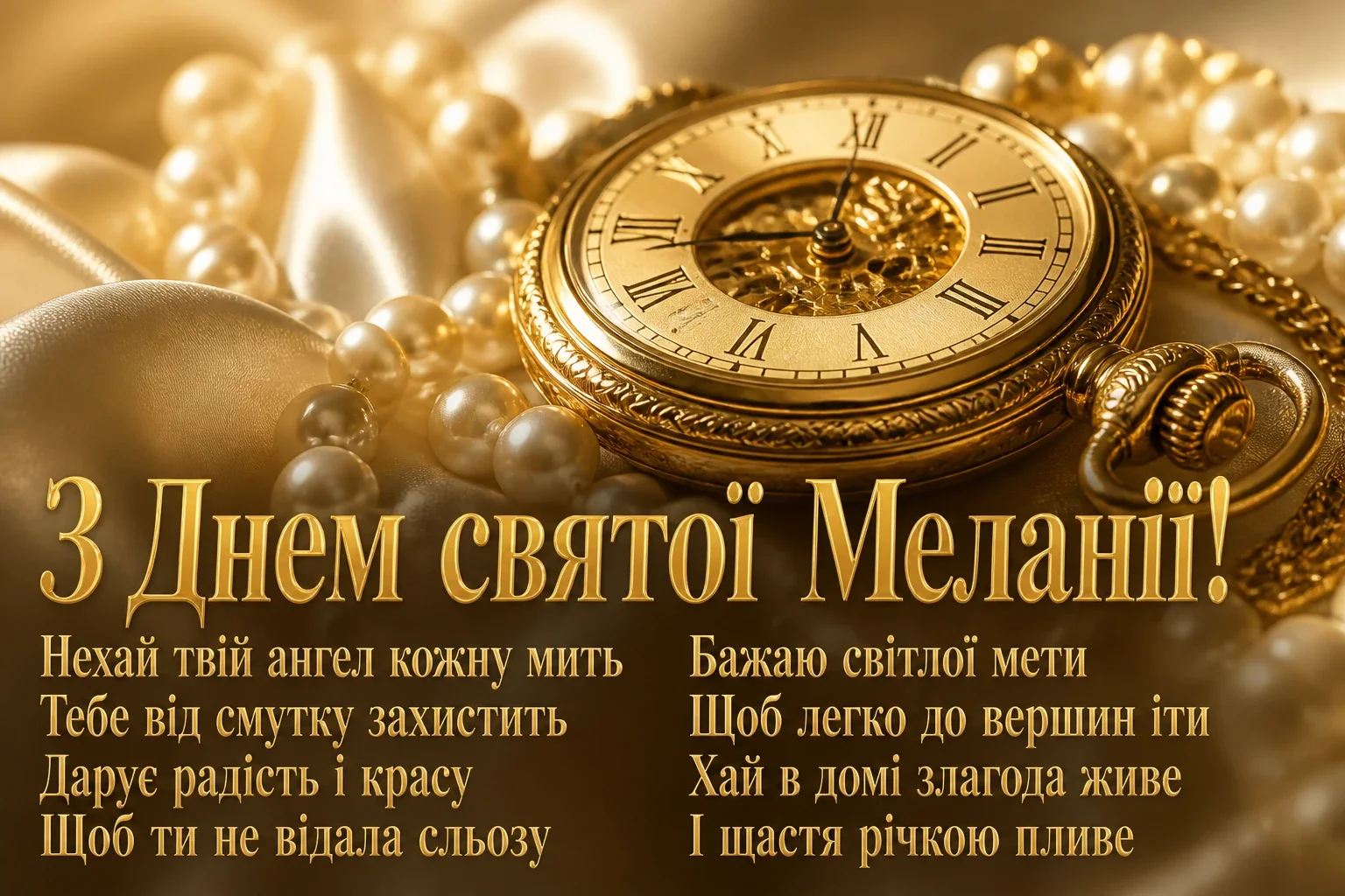 з днем ангела меланії