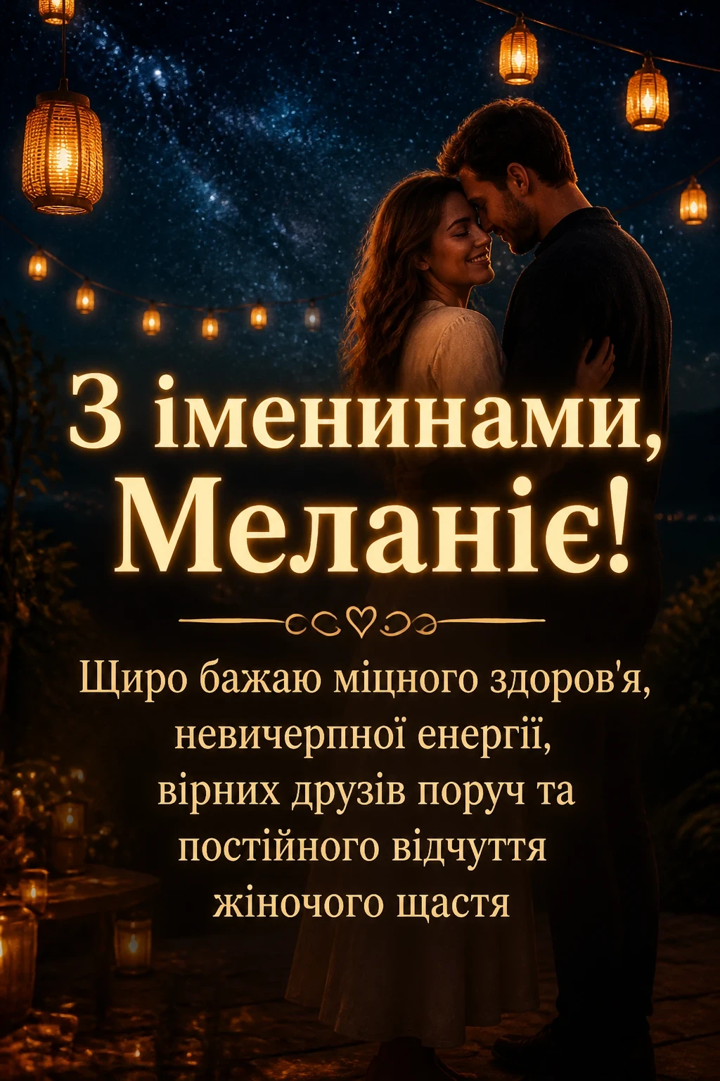 з днем ангела меланії