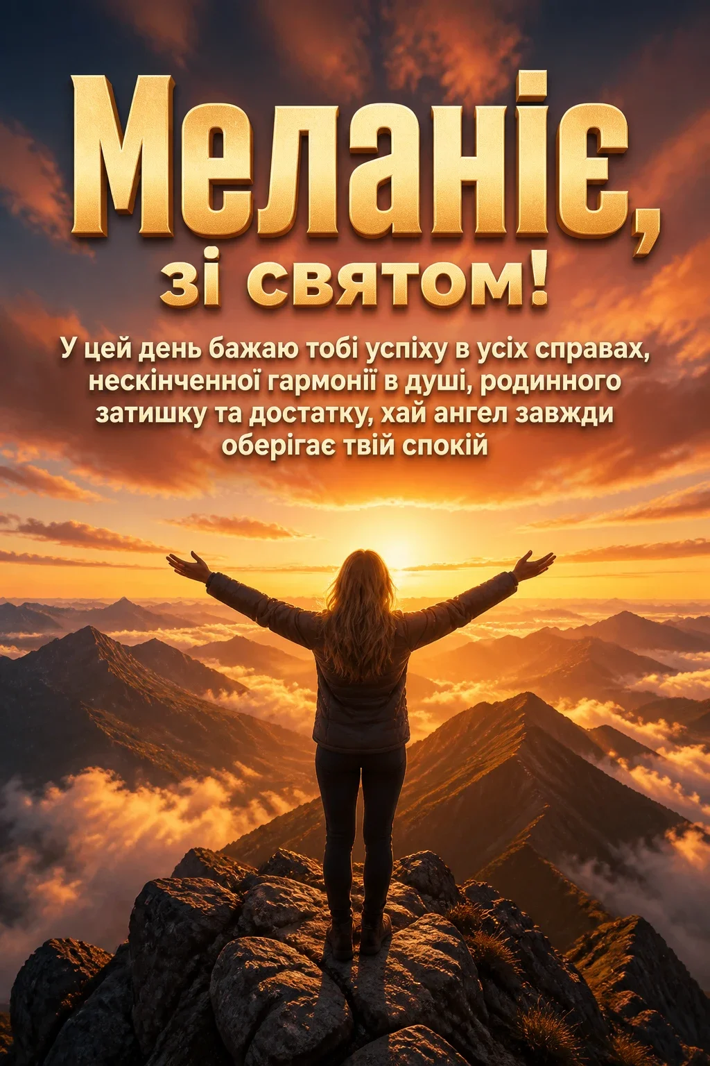 з днем ангела меланії
