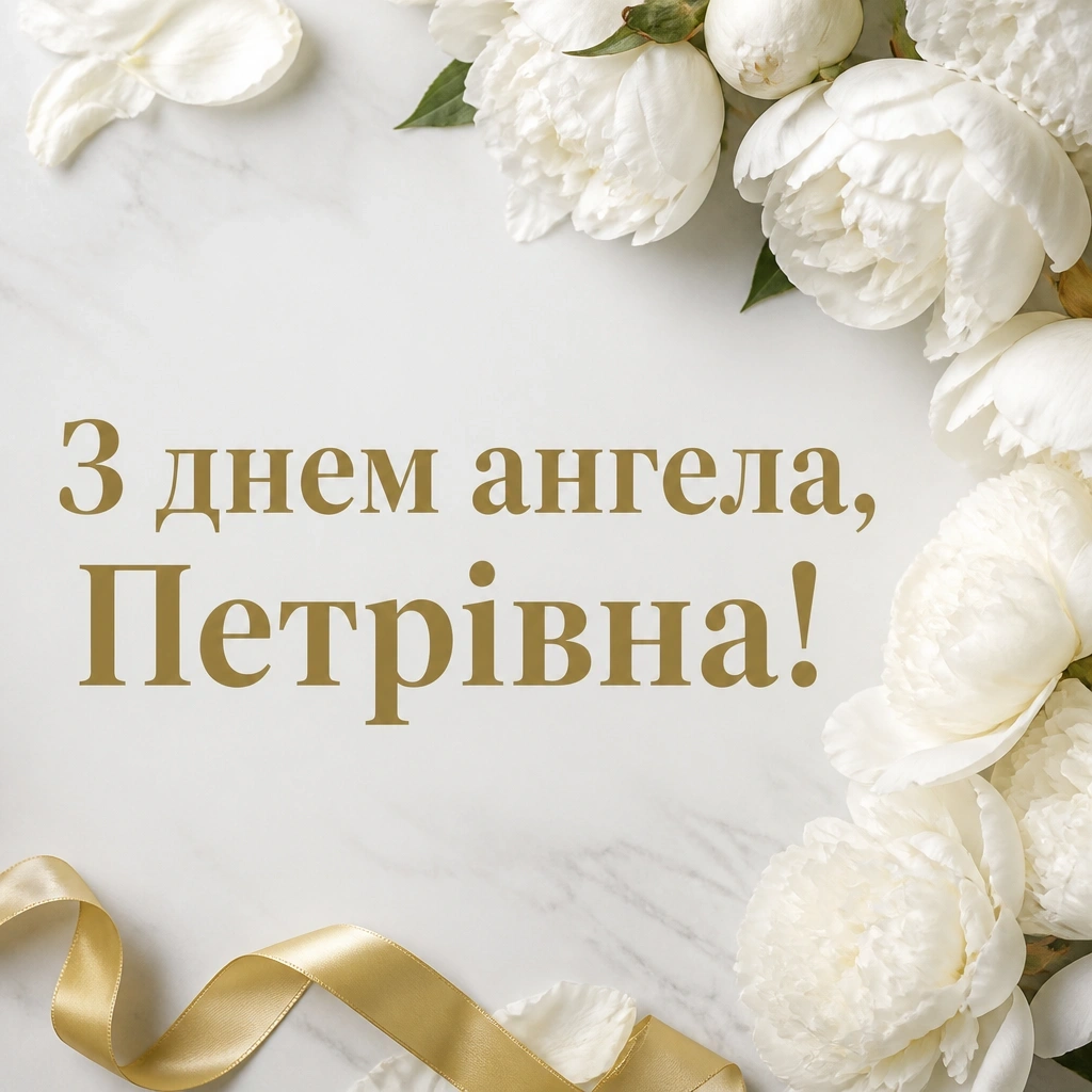 петрівна з днем ангела