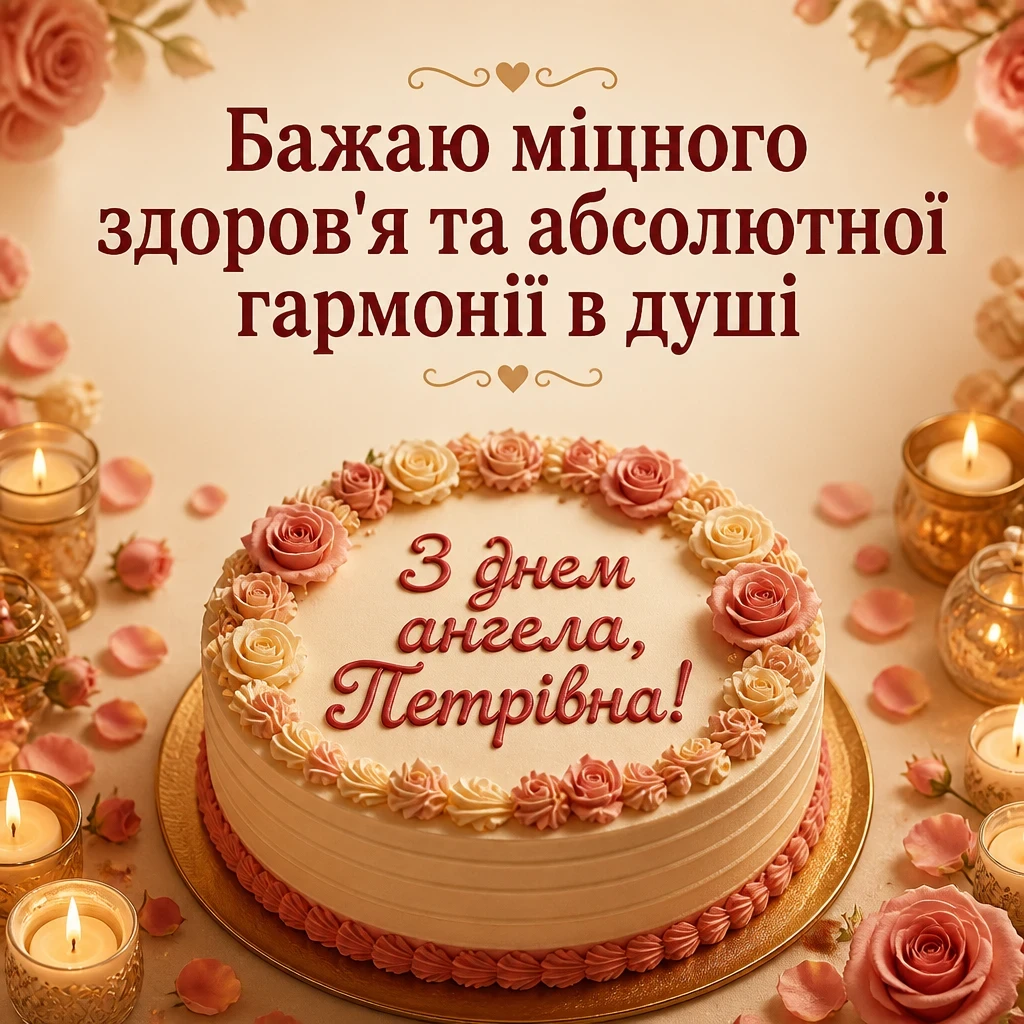 петрівна з днем ангела