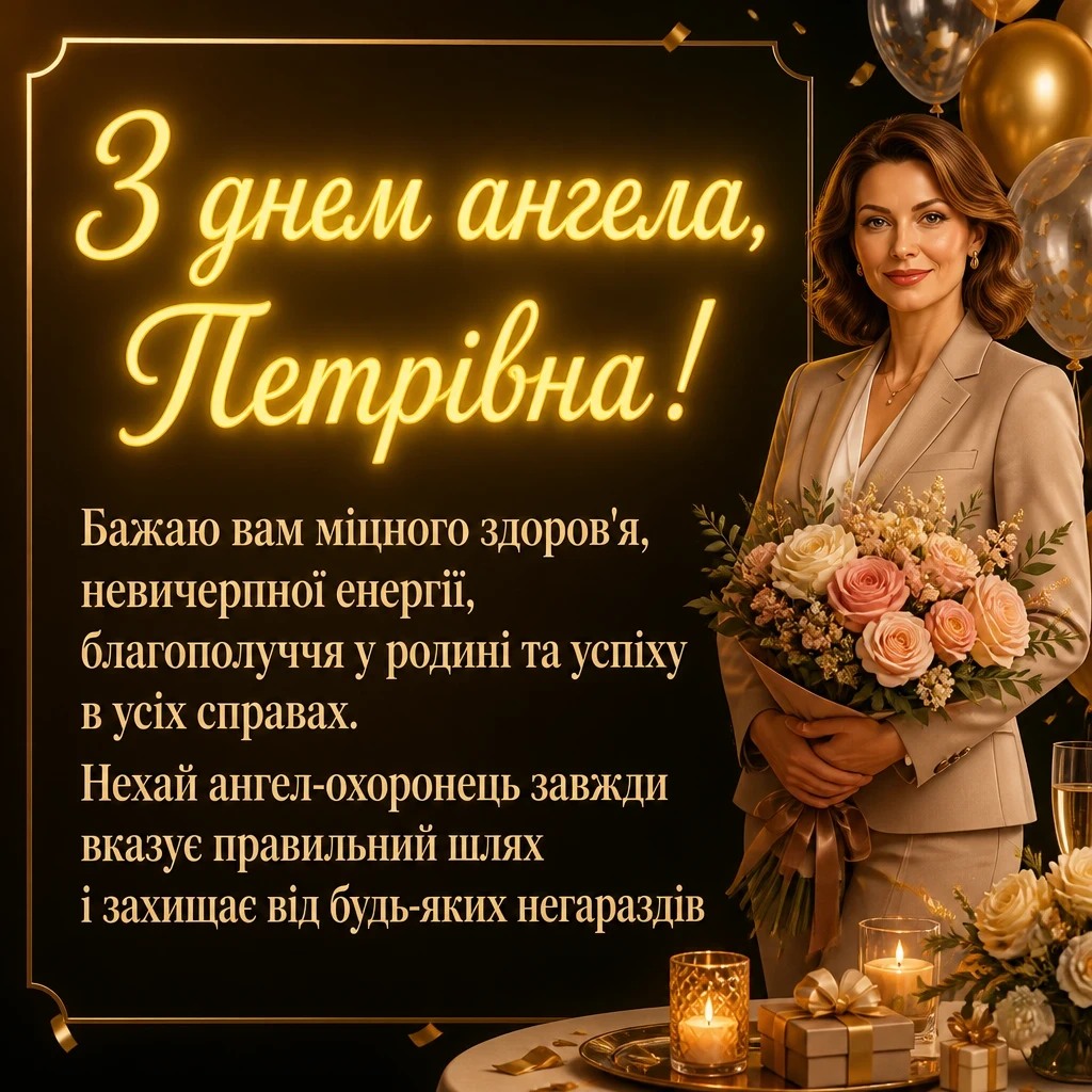 петрівна з днем ангела