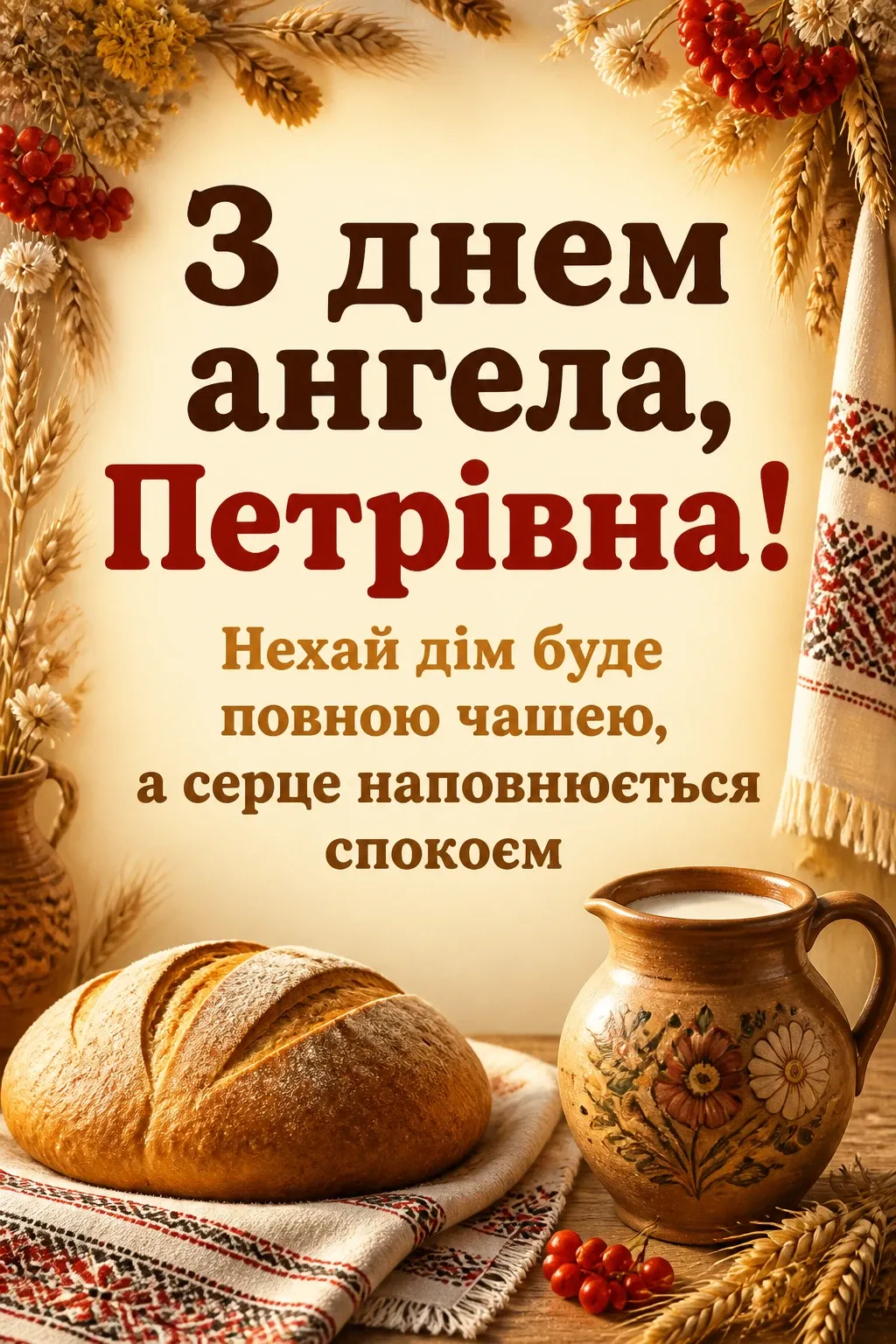 петрівна з днем ангела