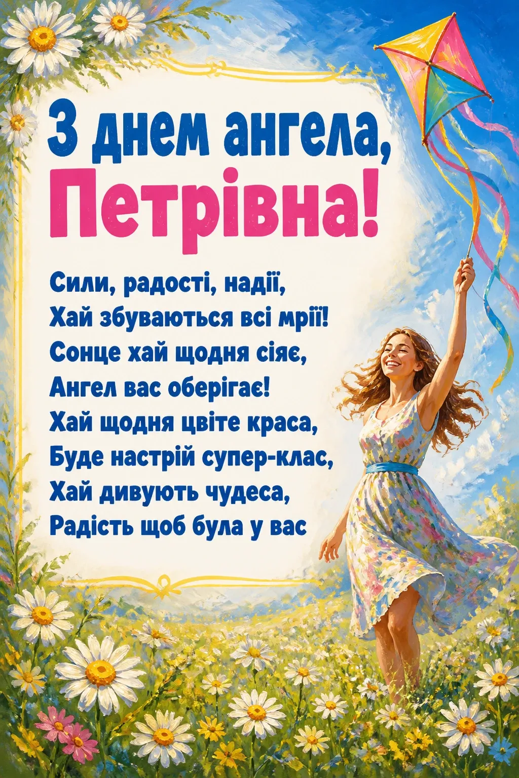 петрівна з днем ангела
