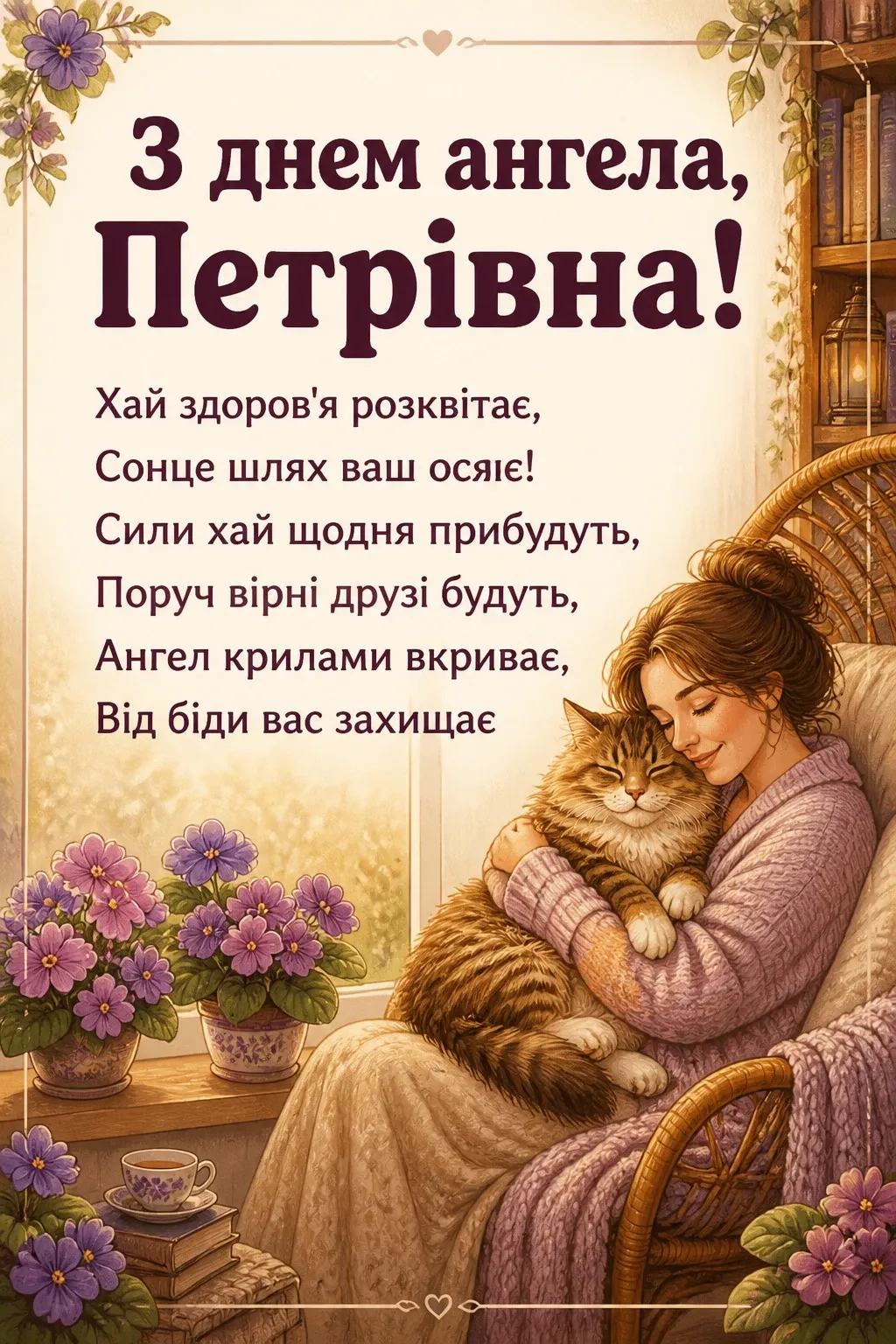 петрівна з днем ангела
