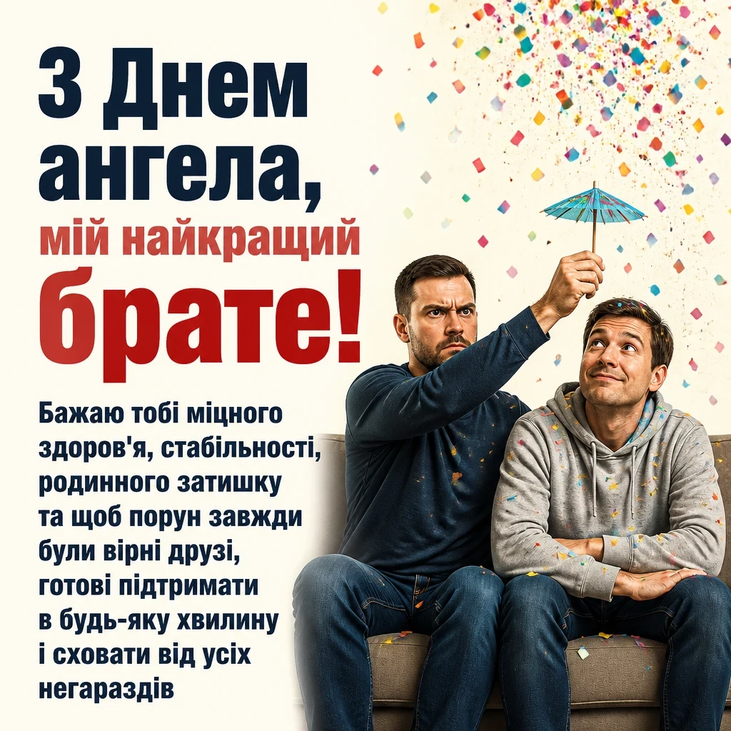 з днем ангела братику
