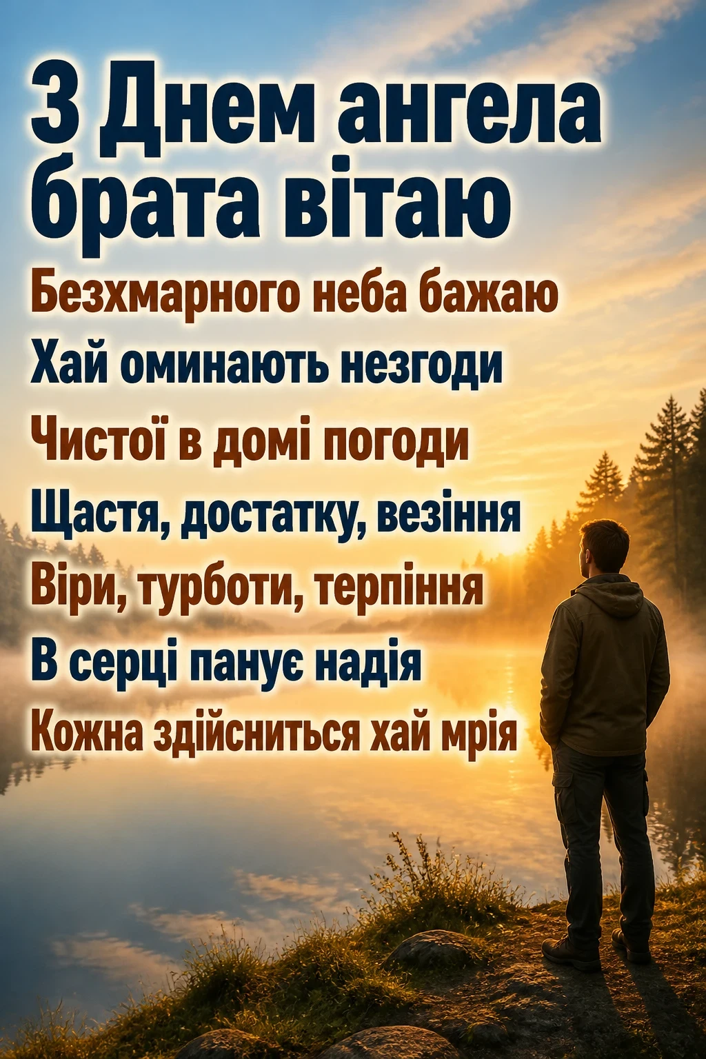з днем ангела братику