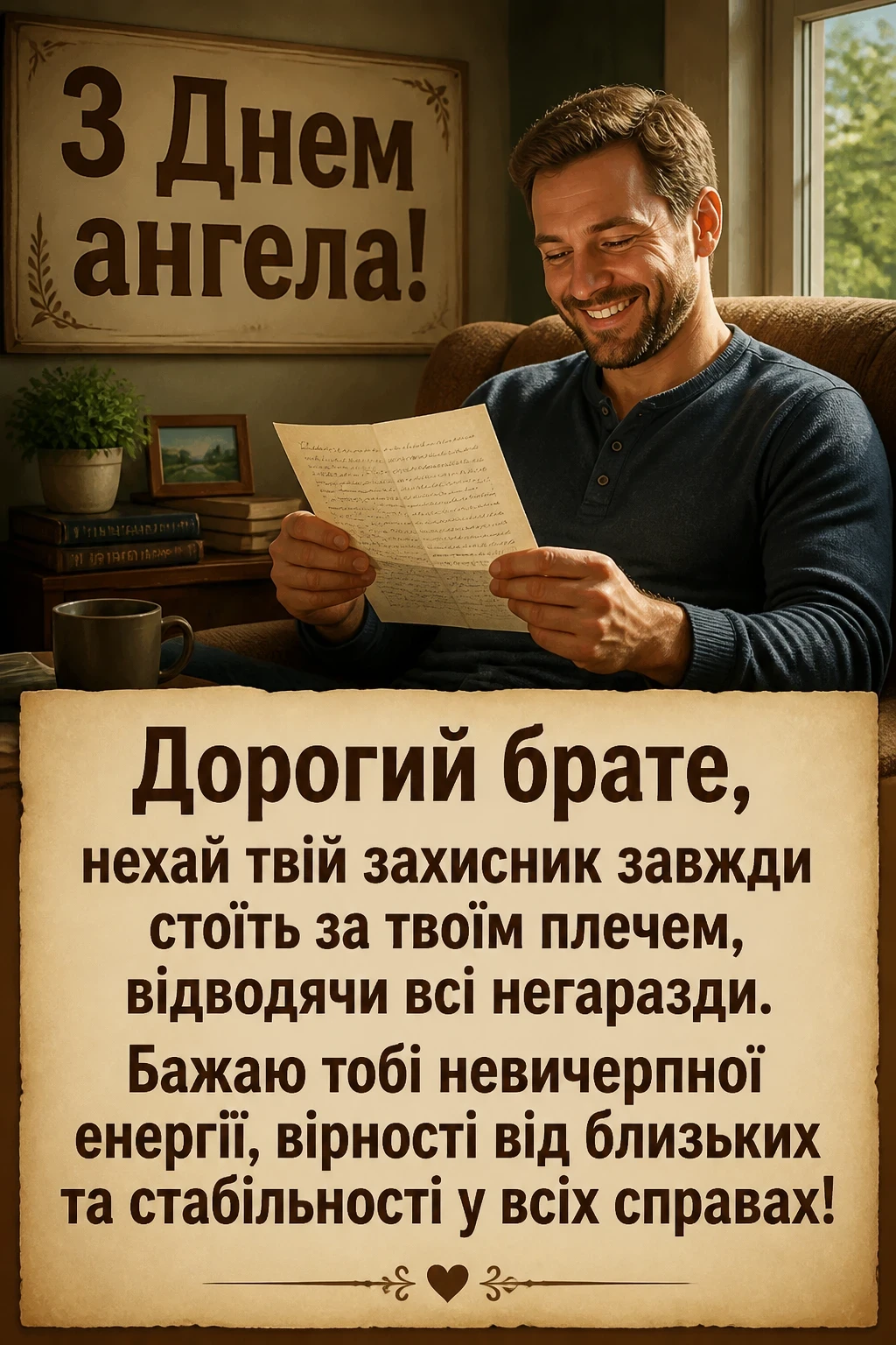 з днем ангела братику
