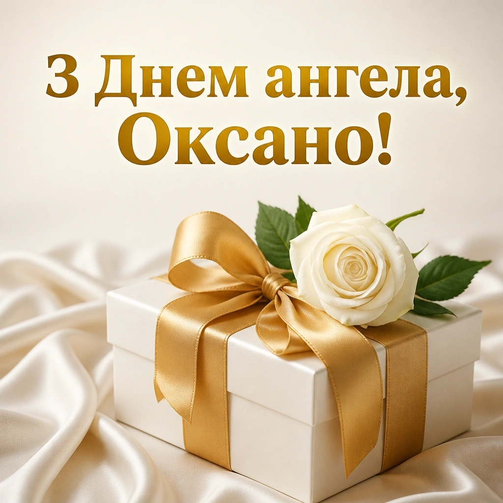 привітання оксані з днем ангела