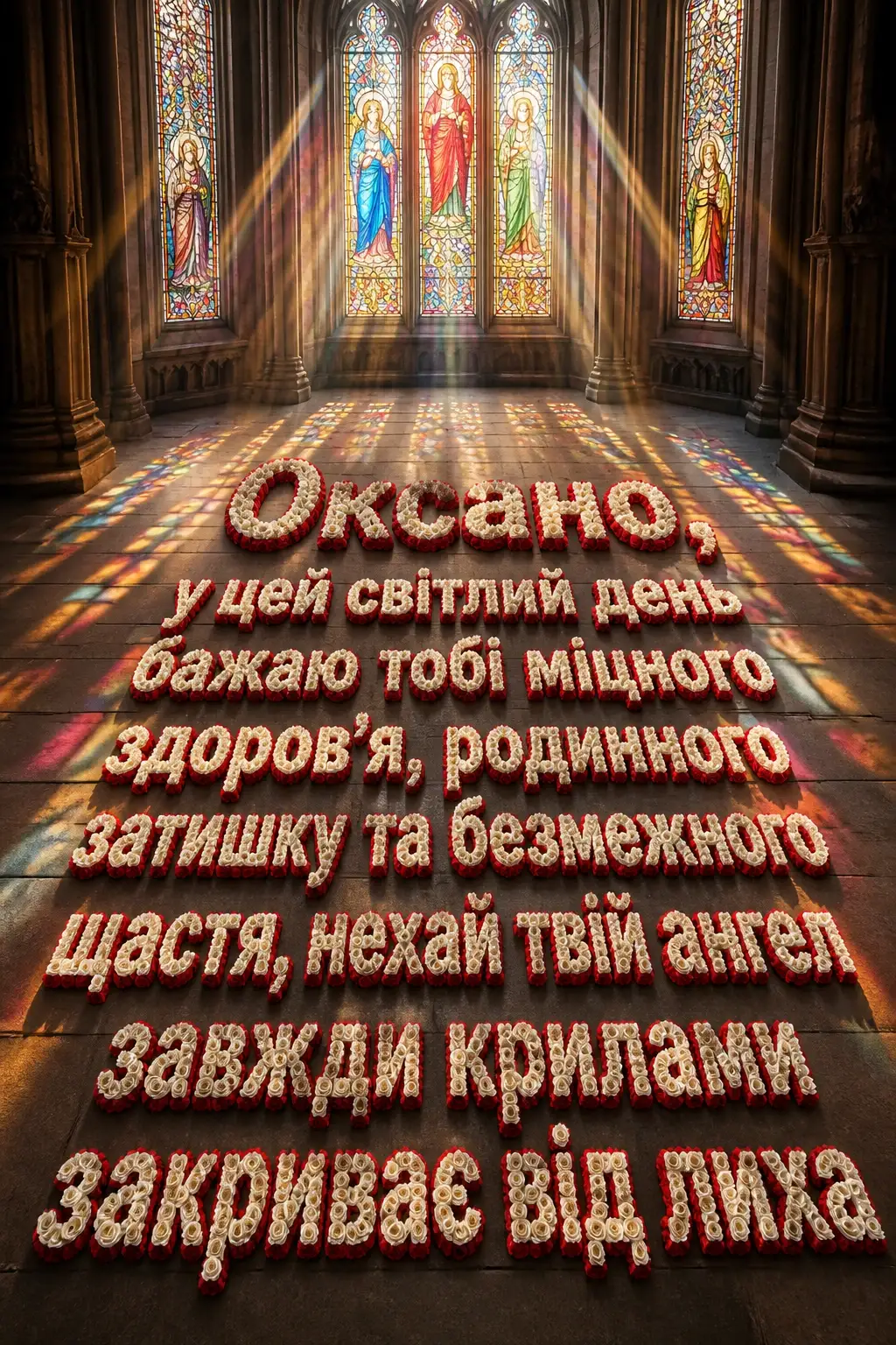 привітання оксані з днем ангела