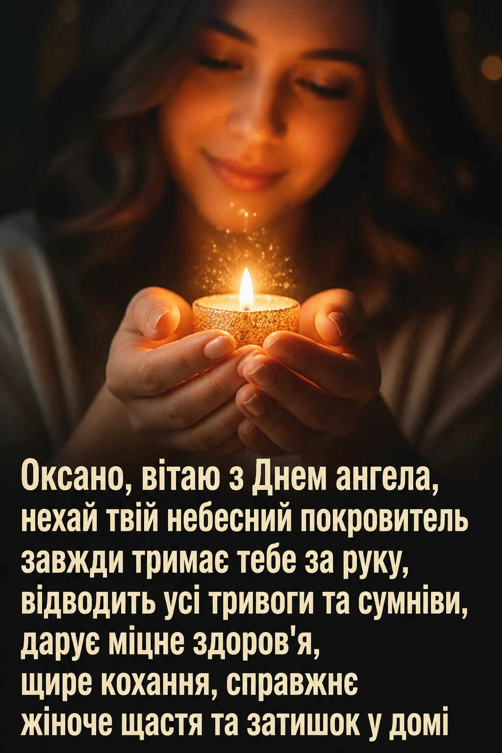 привітання оксані з днем ангела