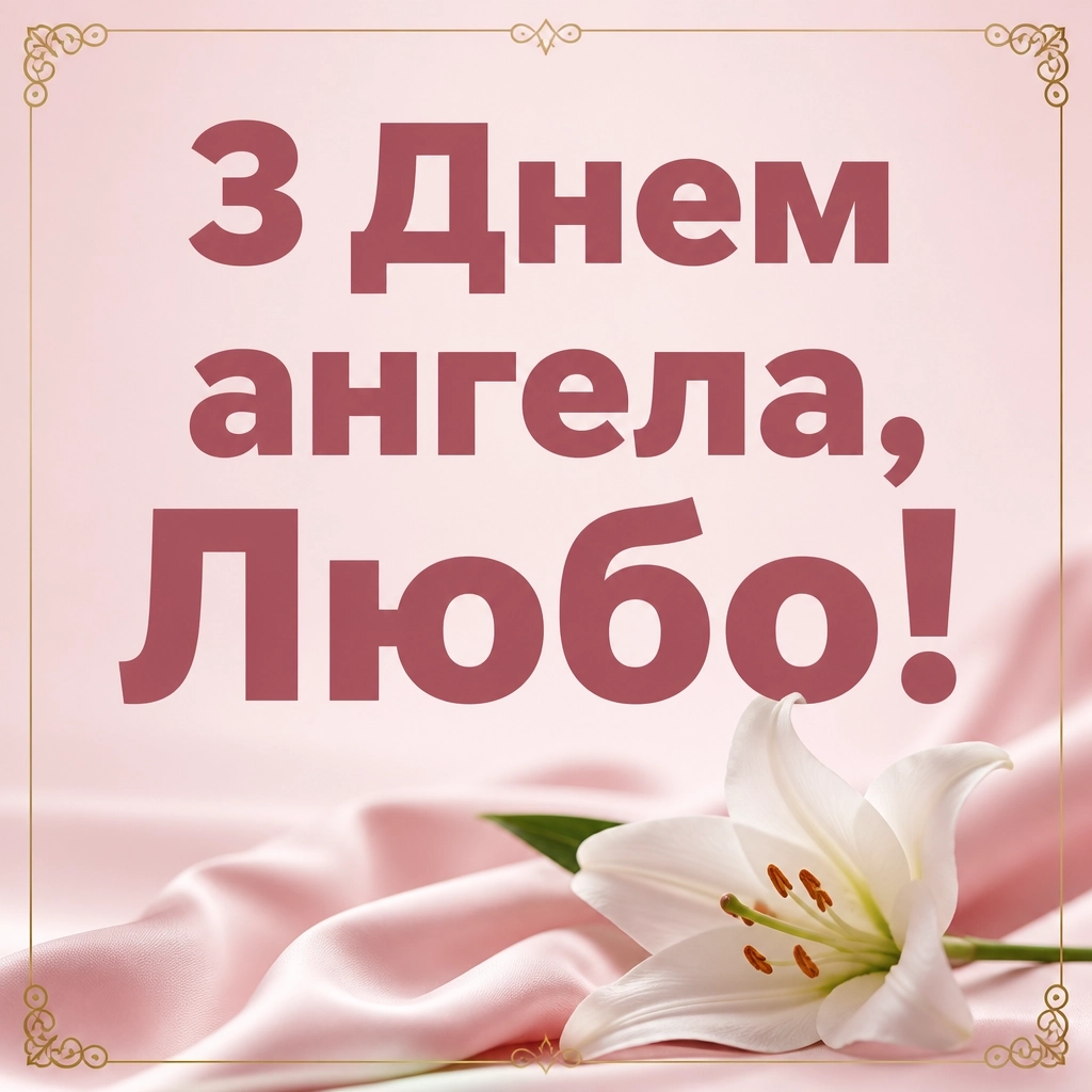 іменини люби