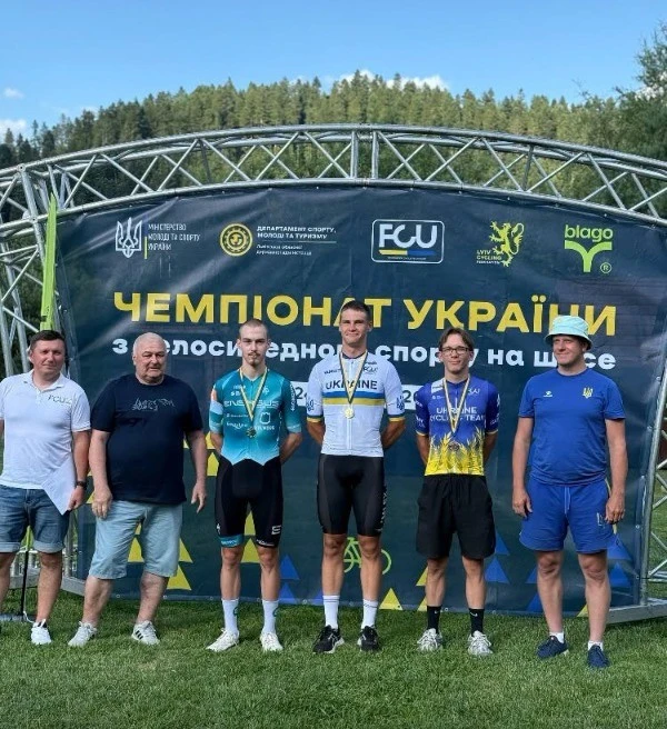 Черкаський велогонщик Данило Козоріз виборов титул чемпіона України