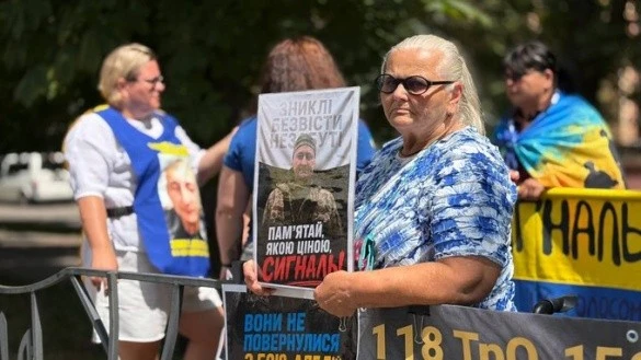 Черкащани вийшли на вулиці міста заради повернення бранців та зниклих безвісти воїнів